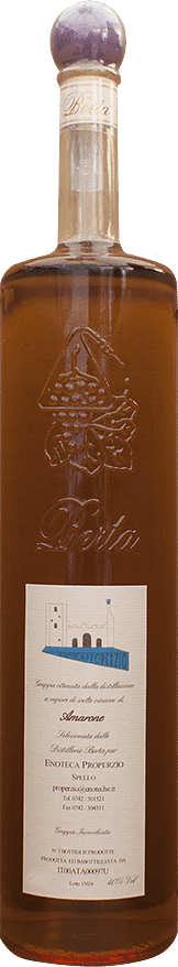 Grappa di Brunello Berta Selezione Enoteca Properzio 0.70 lt.